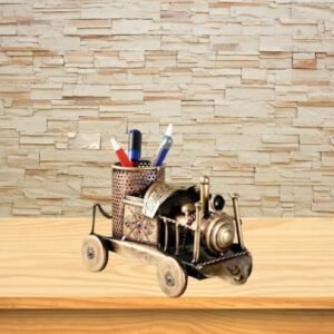 ShoppersStack Home Items in Living Room, Bedroom Engine Pen Stand Rajasthani Home Handicrafts - Showpiece Gifts