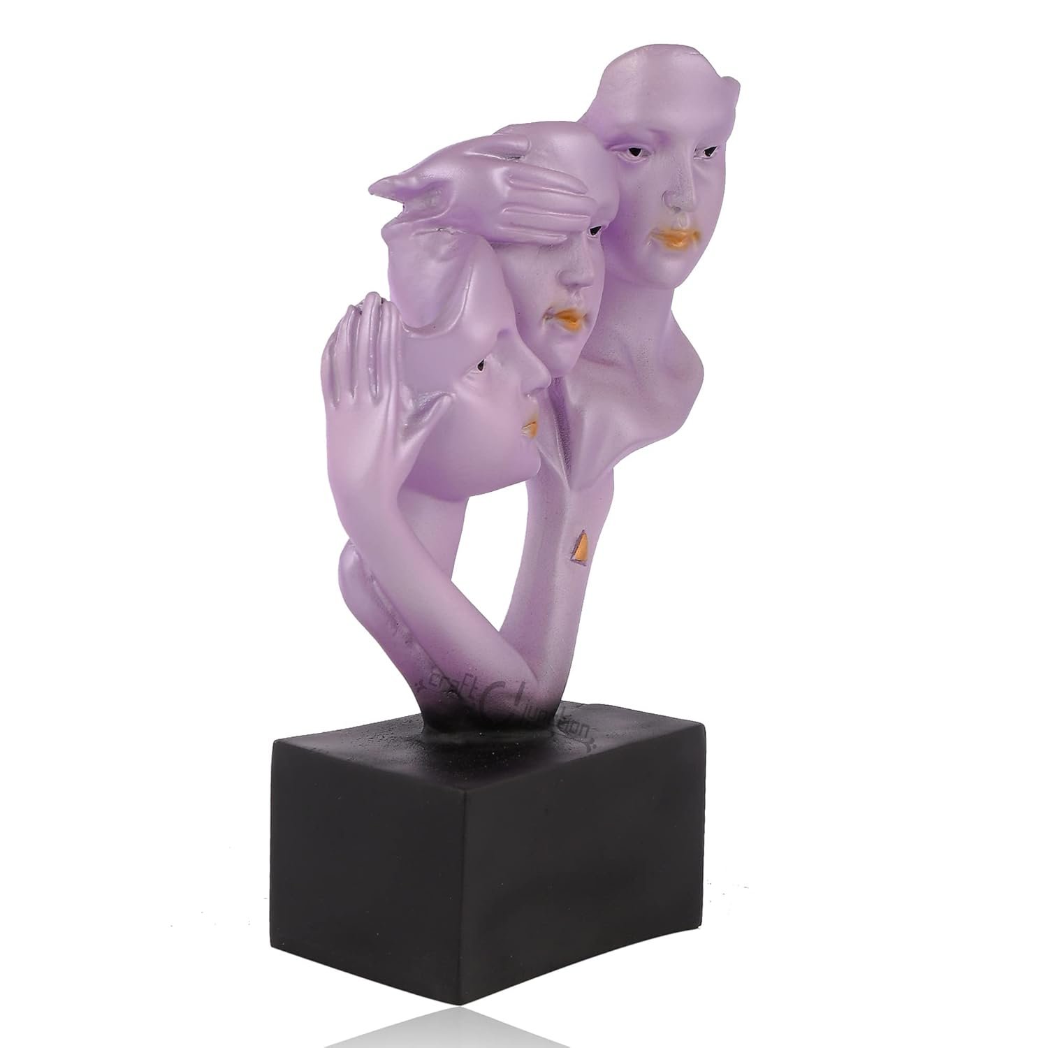Human Face Decorative Showpiece Lovely Statue Home Decor Gifting Purpose Decorative. - Image 2