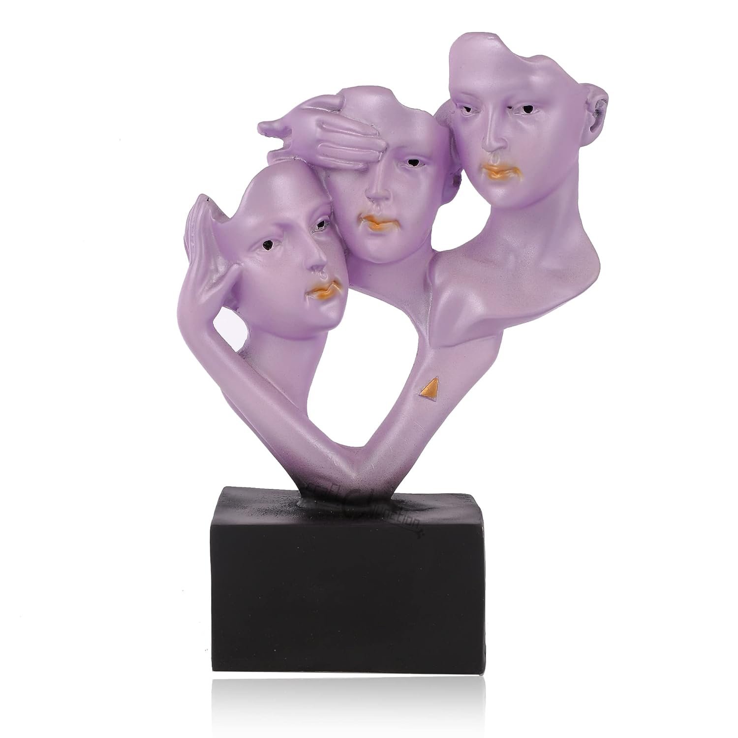 Human Face Decorative Showpiece Lovely Statue Home Decor Gifting Purpose Decorative. - Image 3