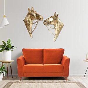 Horse-Face-Pair-Set-Statue-Victor-Wall-Hanging-Stallion-Mare-Horse-Couple-Showpiece-Fengshui-Vastu-for-Home.