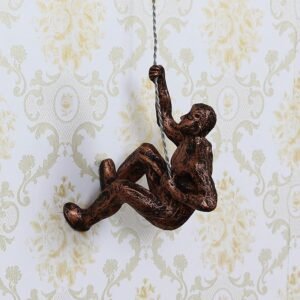 Brown-Resin-Climbing-Man-Statue-Wall-Hanging-Decorative-Showpiece-for-Home-Decor.