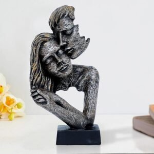 Hand-Crafted-Handcrafted-Kissing-Couples-Statue-Showpiece
