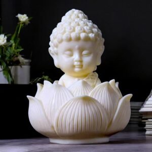 India-Lotus-Baby-Buddha-Statue-for-Tranquil-Spaces-Ideal-for-Home-Office-Desk-Car-Dashboard-Decoration