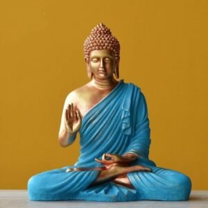 Sitting-Buddha-Statue-for-Home-Office-Decor-Marble-Dust-Idol-Statue-of-Resin