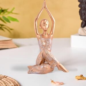 Yoga Lady Home & Office Decor showpiece