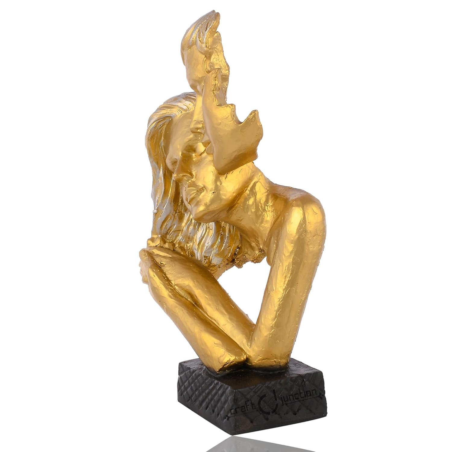 Love Couple Human Face Decorative Showpiece . - Image 4